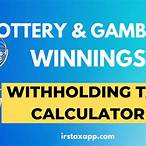 lottery winnings calculator